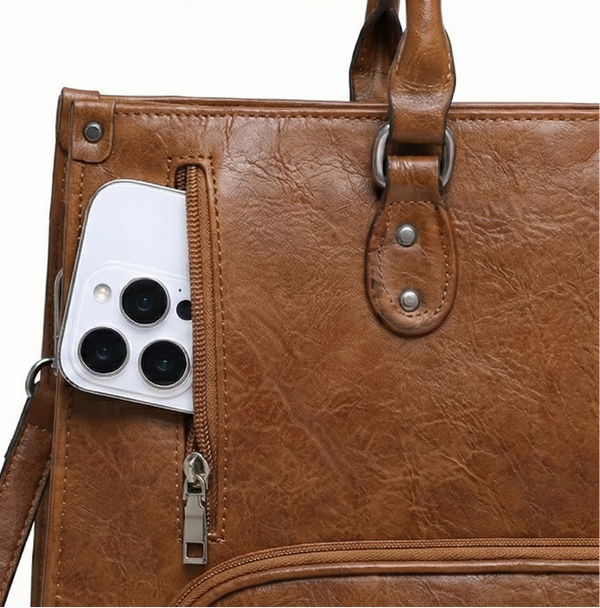 Easy-Access Zip Pocket